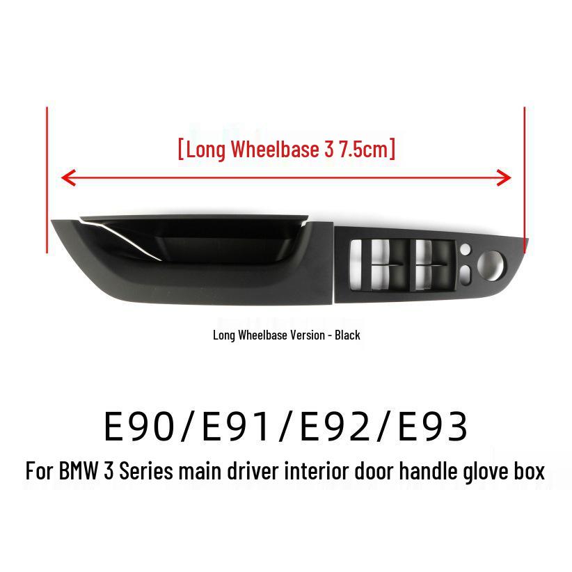 BMW 3 Series Front Left Door Power Window Switch Trim Cover for Main Driver Armrest (E90/E91/E92/E93)