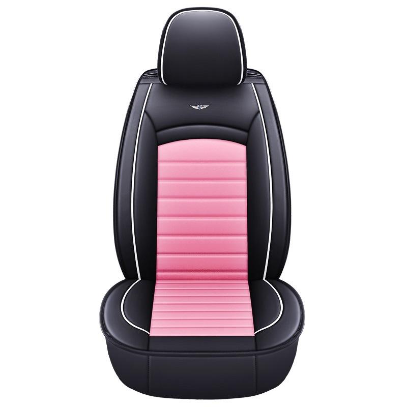 1PC Universal Anti Slip Seat Cover Car Seat PU Leather Car Seat Covers Breathable and Waterproof Faux Leather Automotive Seat Covers