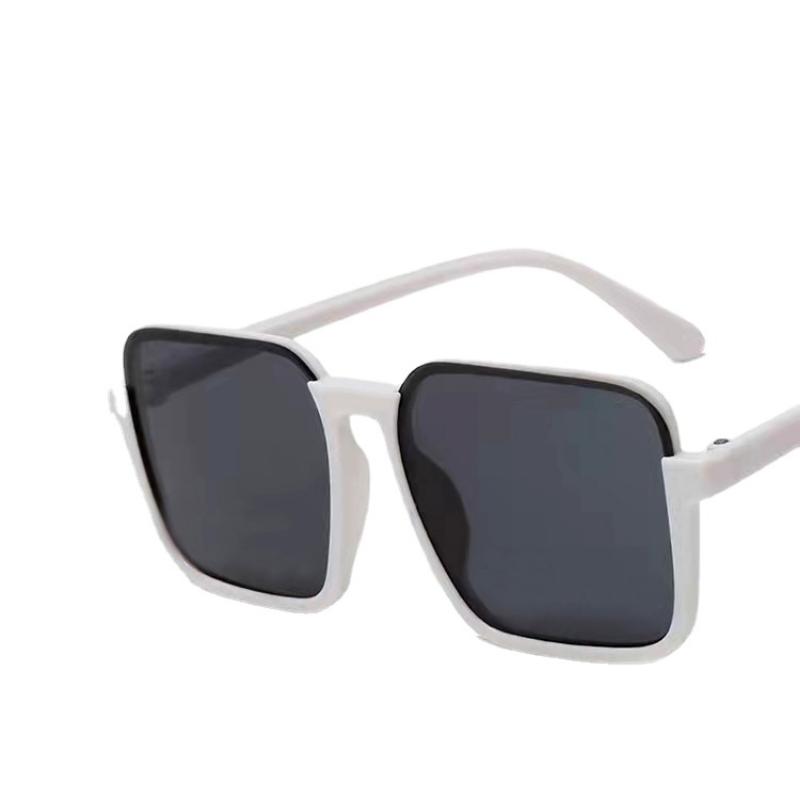 New Fashion Half Frame Sunglasses Women's Design Brand Square Sun Glasses Summer Trend Lady Eyewear UV400