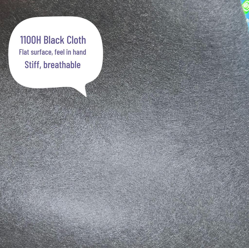 100g Stiff Impregnated Non-Woven Fabric, 0.4mm Thick, Dustproof for Electronics