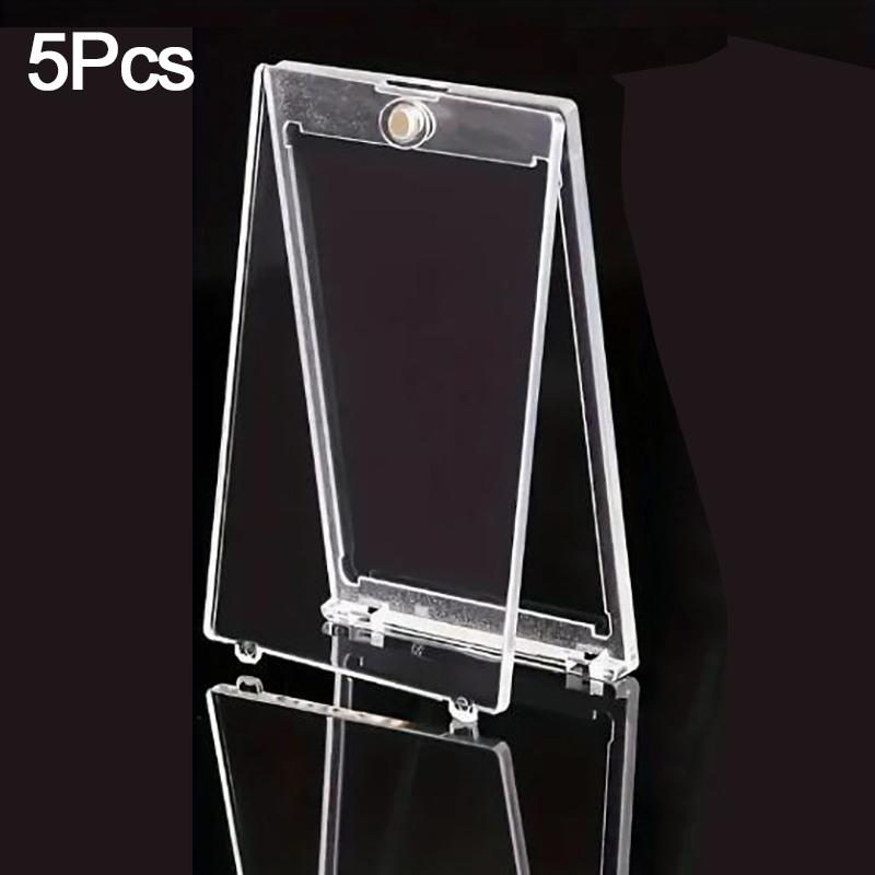 1-20 Stück 35PT Harter Magnetischer Kartenhalter für Kpop Idol Fotokarten Schutzhüllen für Sport Sammelkarten Toploader Vitrine