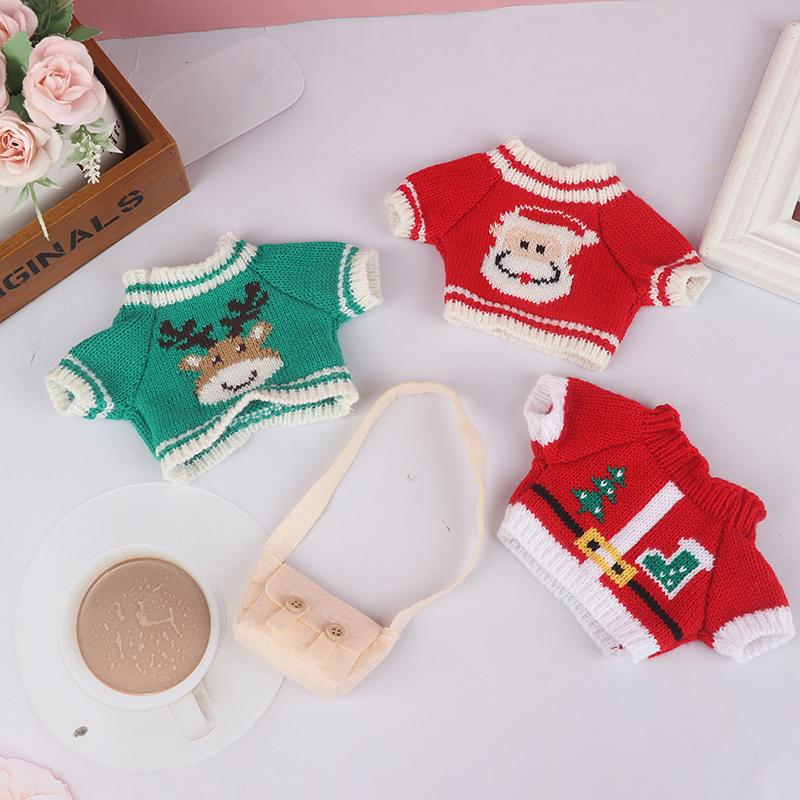20-30Cm Teddy Bear Doll Duck Christmas Series Sweater Bag Plush Doll Clothes