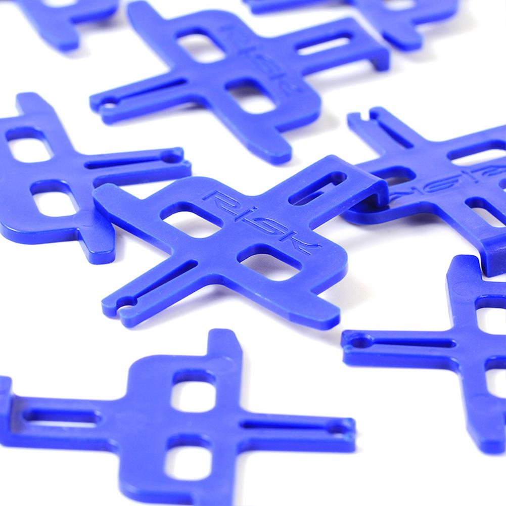 100pcs Bicycle Disc Brake Spacer Mountain Road Bike Hydraulic Disc Brake Pads Mtb Bicycle Parts blue #1