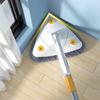 Adjustable Extendable Triangle Mop 360 Rotating Wall Mop with Long Handle for Windows Customizable and Effective Cleaning