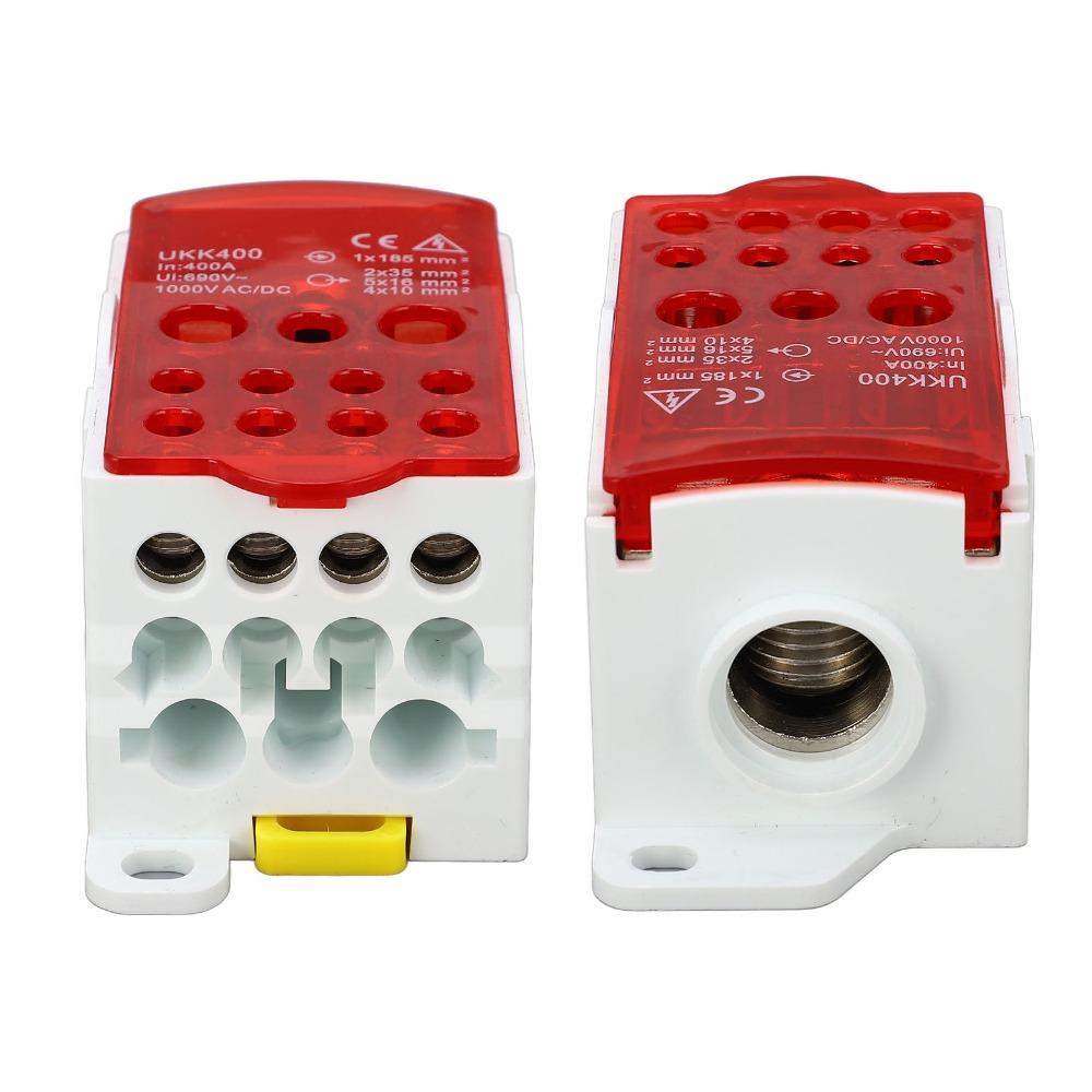 690V DIN Rail Distribution Box 400A Main Line Junction Box High Voltage Applications