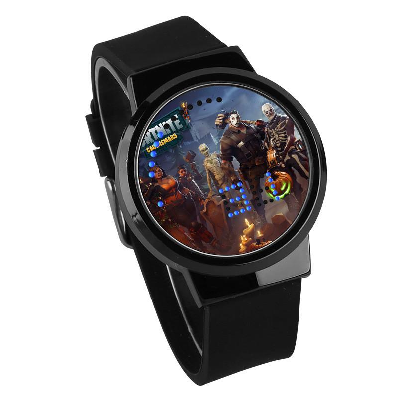 Hra Kompetitivní Střelba Světelný Dotykový LED Kreativní Elektronické Hodinky