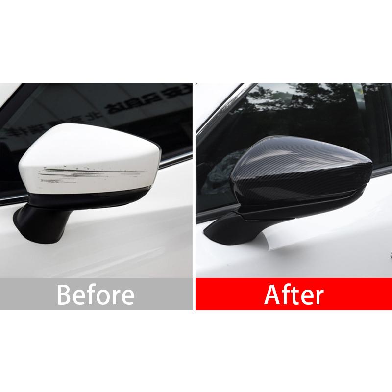 For Mazda 3 BP Alexa      2024 2025 ABS Car Rearview Mirror Side Molding Cover Shell Accessories