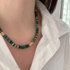 High-End Women's Chinese Style Lapis Lazuli Clavicle Necklace - Retro Guochao Natural Stone Choker