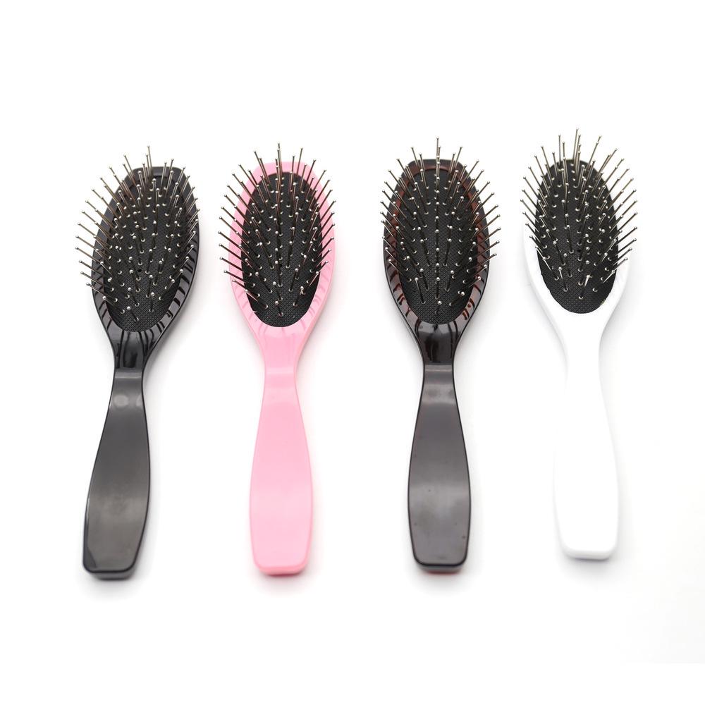 

Wide-Tooth Steel Needle Air Cushion Comb for Wigs and Hairdressing розовый