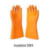 Jinbuan 20KV High Voltage Insulated Rubber Gloves