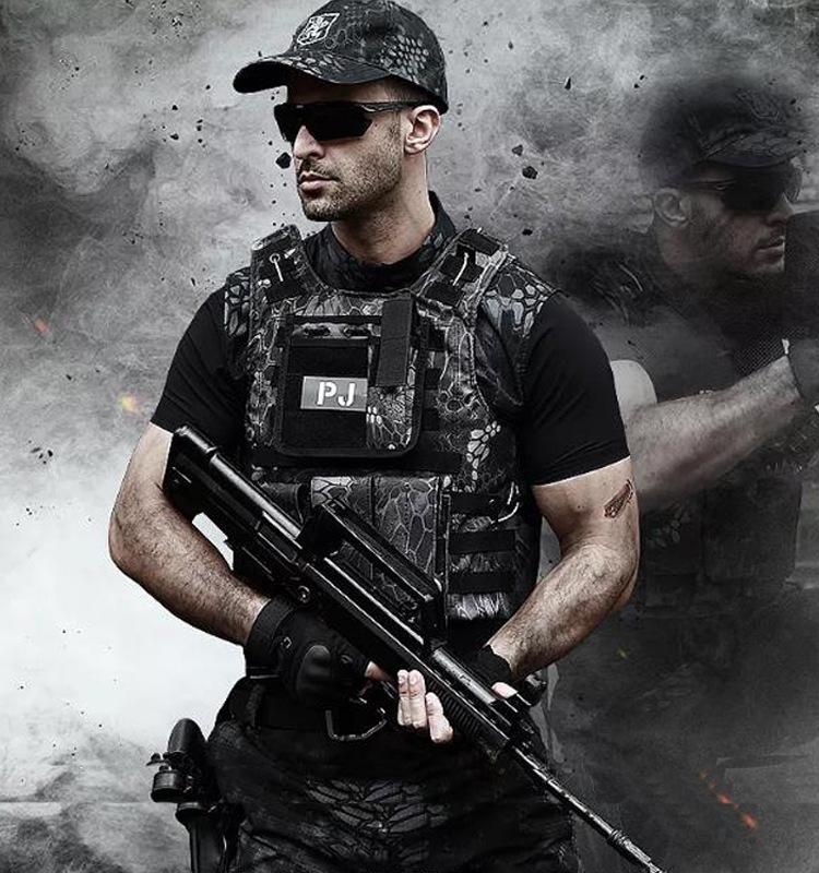 Men's Quick-Dry Tactical Short-Sleeve Sports T-Shirt