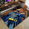 Batman Action Pose Carpet For Playroom Bedroom Living Room Sofa Home Decorkids Game Area Rug Nonslip Floor Mat