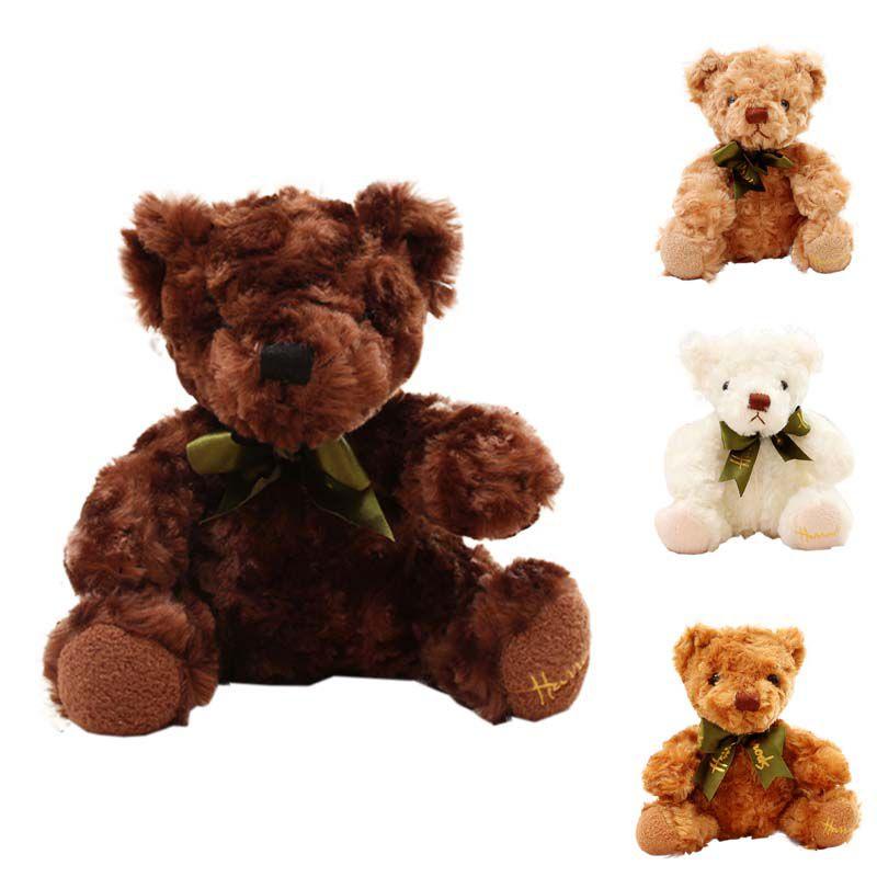 Adorable 20cm Teddy Bear Doll Plush Toy Pillow For Baby Birthday Christmas Gift