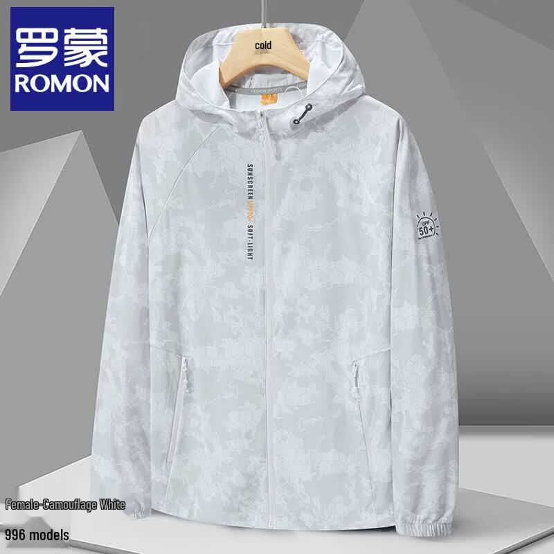 Romon Unisex Ice Silk Sun Protection Jacket L