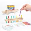 Fischgräten Holz Paarung Kinder Puzzle Farberkennung Frühe Bildung Feinmotorik Trainingsspielzeug Montessori Lehrmittel