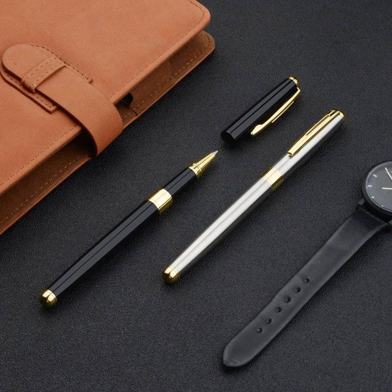 Business Minimalist Design 0.5mm Metal Signature Pen Business Office Ballpoint Pen