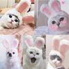 Cute Pet Dog Cat Cap Rabbit Hat Costume Warm Rabbit Hat New Year Party Christmas Cosplay Accessories Photo Props Headwear
