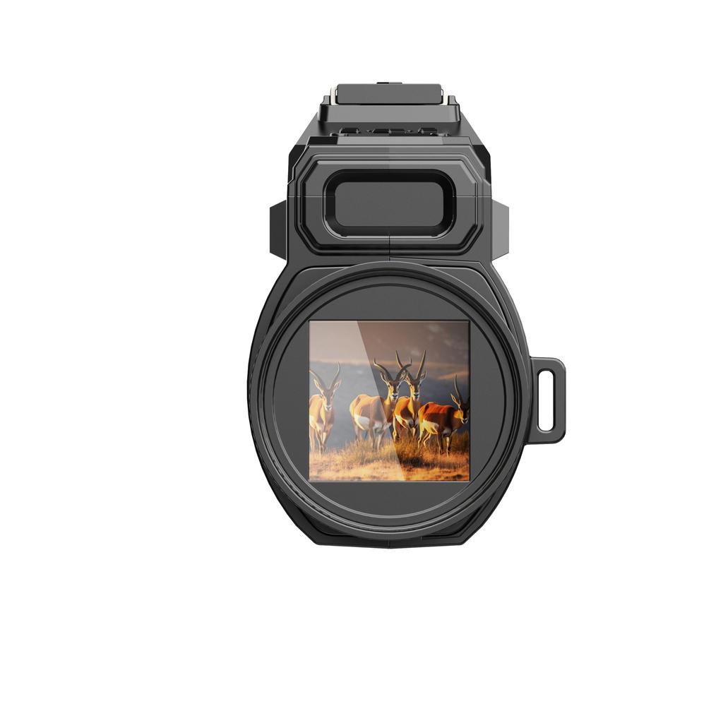 D12 All Black Colorful Infrared 4K Night Vision Device with Animal Sound Effects High-definition WiFi Goggles Outdoor Hunting Camera