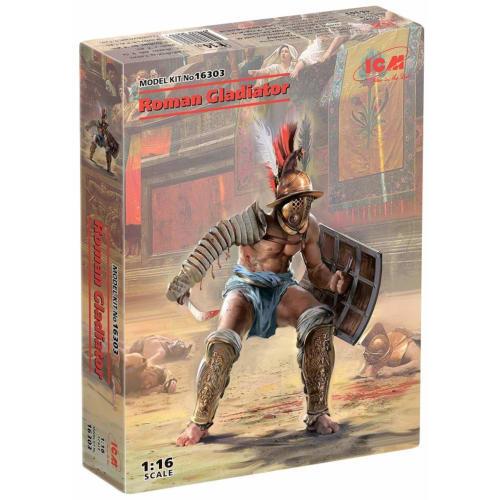 

ICM 1/16 Масштаб Древнеримский Гладиатор Пластиковая Модель 16303
