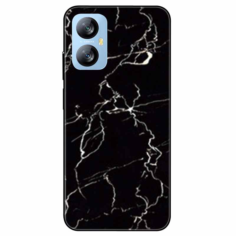 Für Blackview A52 Pro Hülle Handyhülle Stoßfeste Schwarz lackierte TPU Hülle für Blackview A52 Pro Silikon Weicher Bumper A52Pro Süß