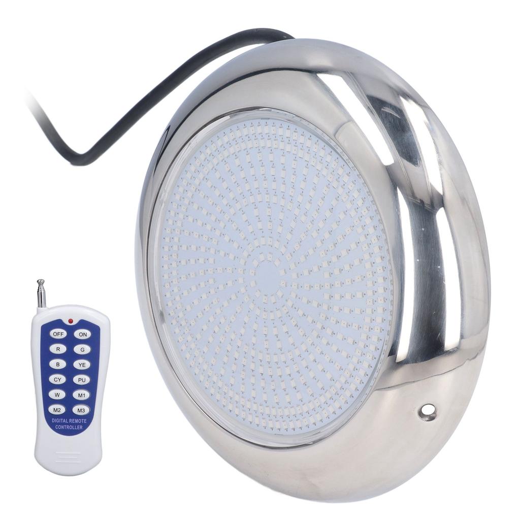 35W 468LED Swimming Pool Lamp RGBW Remote Control Pond Light AC12V IP68 Waterproof Landscape