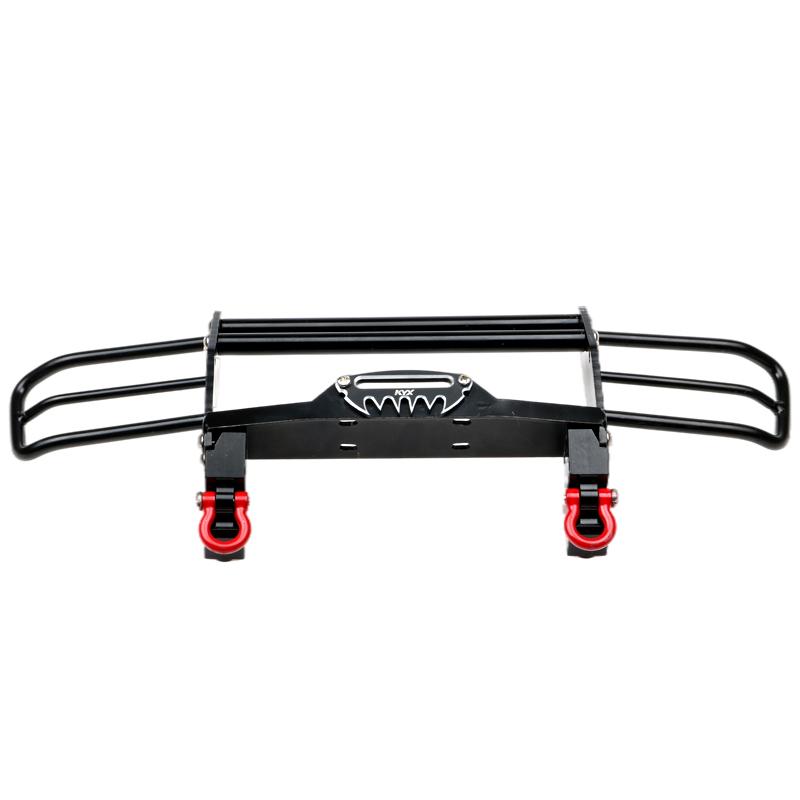KYX Racing Alloy Front Bumper Upgrades Parts Accessories for 1/10 RC Crawler Car Traxxas TRX4 2021 Bronco