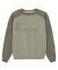 Divine Distance Print Raglan Sweatshirt [Beige]
