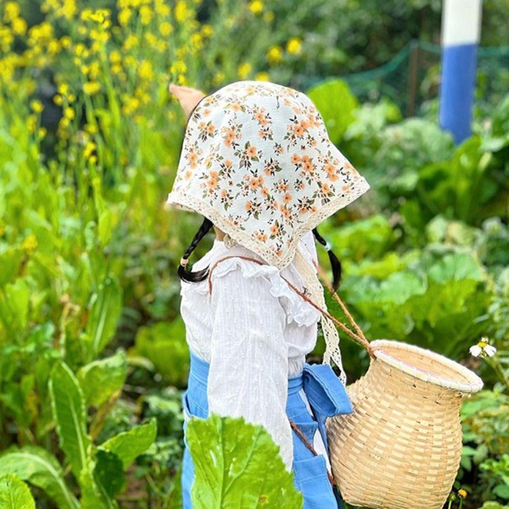 Small Flowers Hair Bands Lace Turban Bandana New Headbands  Photo Props