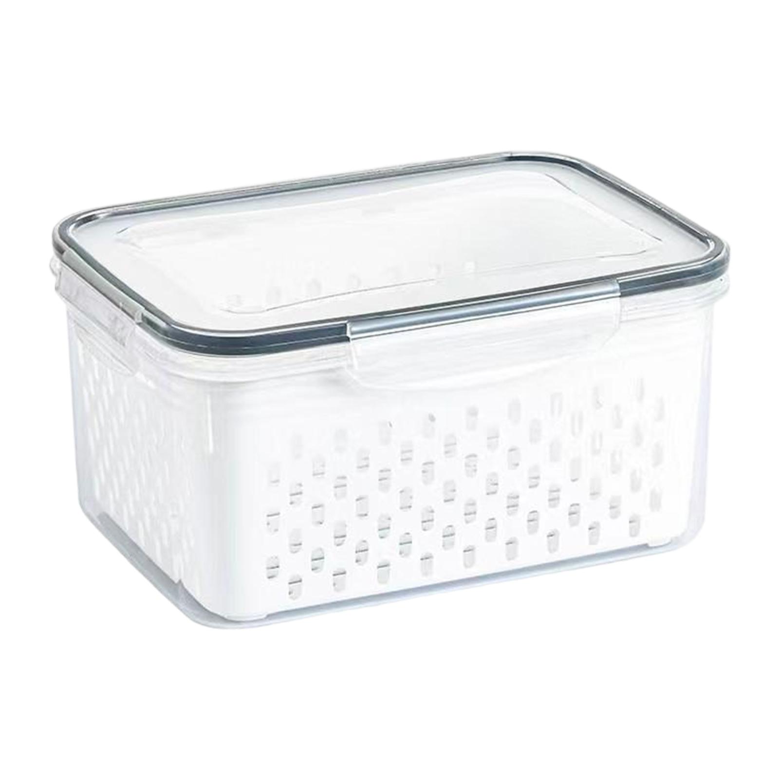Fruit And Vegetable Storage Container For Refrigerator, Fresh Container Organizer One Size