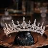 Crown Tiara Bride  Rhinestone Crown  Wedding Dress  Adult Ceremony Birthday  Princess Hair Accessories  Children