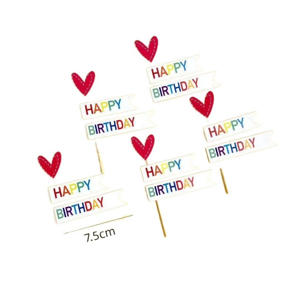 Cute Bear Cake Decoration Happy Birthday Birthday Cake Plugin  Party Supply
