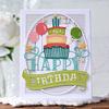 Happy Birthday Cake Metal Cutting Dies Stencil Scrapbooking Photo Album Card Paper Embossing Craft