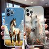 MY11 Fine Horse Transparent Phone Case for LG K22 K30 K40 K40S K41 K42 K50 K50S K51 K51S K52 K61 K62 K71 K92 Q60 Q61 V40 V50 V60
