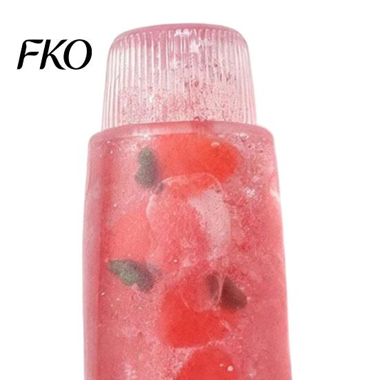 Blueberry Toothpaste Stress Reliever Relief Tube Toy, Strawberry Lemon Clover Pressure Toy Squeeze Anxiety Relieving Clear