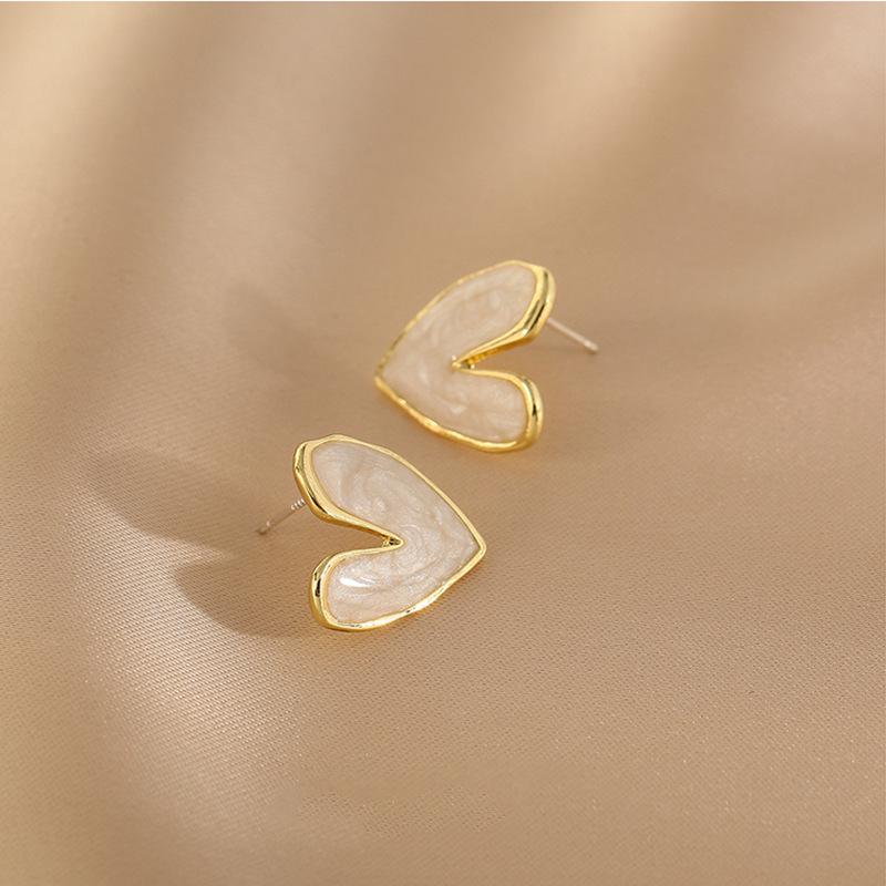 S925 Silver Heart Earrings: 2023 Fashionable, Versatile Design