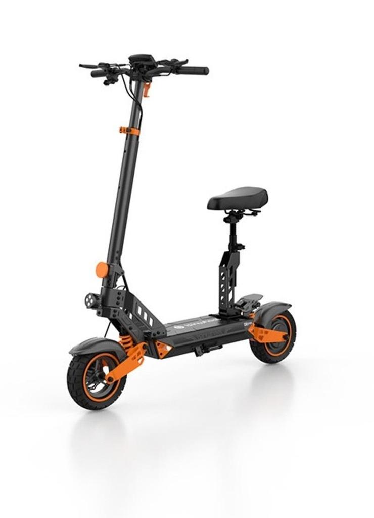isinwheel D2 Plus Electric Scooter - 1000W Motor, 65km Range, 10" Off-Road Tires with Dual Suspension & LCD Display
