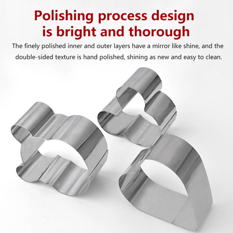 Stainless Steel Rice Ball Mold Household Food Grade Sushi Mold Children'S Complementary Food Diy Mold Sushi Tools