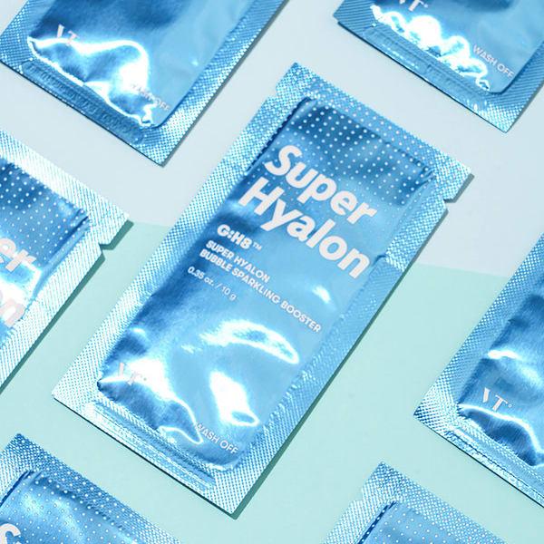 Vt Super Hyalon Bubble Sparkling Booster 10 G, 4 Sachets
