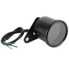 Motorcycle MultiFunctional Meter Tachometer Odometer Fuel Gauge Speedmeter 12V Universal(Black )