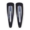 MAPEPE Clipsuri de păr negre anti-alunecare, 2 bucăți (5 cm lungime)