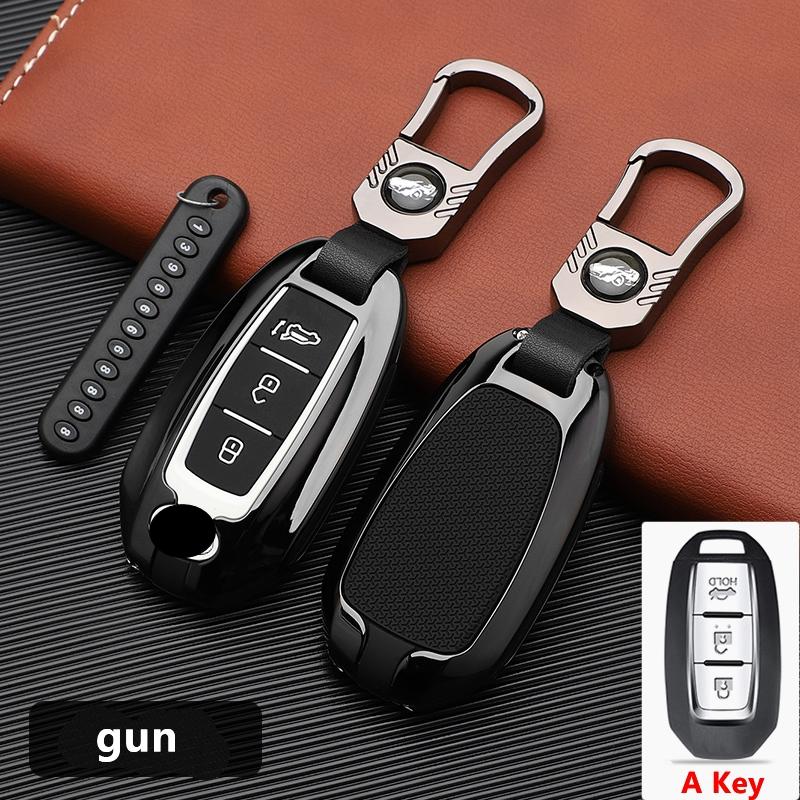 Car Fob Remote Control Key Case Cover Holder Chain For Infiniti Qx50 Qx60 Q70L Q60 Q70 Key Buckle Protect Interior Accessories