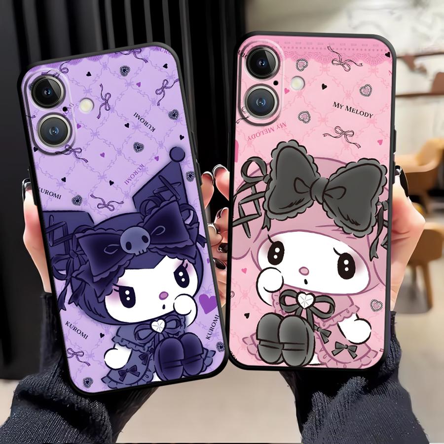 Case for Apple IPhone 18 17 Pro Max 12 13 Air 15 Pro 7 8 14 XR XS MAX 16 11 Funda Phone Cover SanrioS Cute KuromiS
