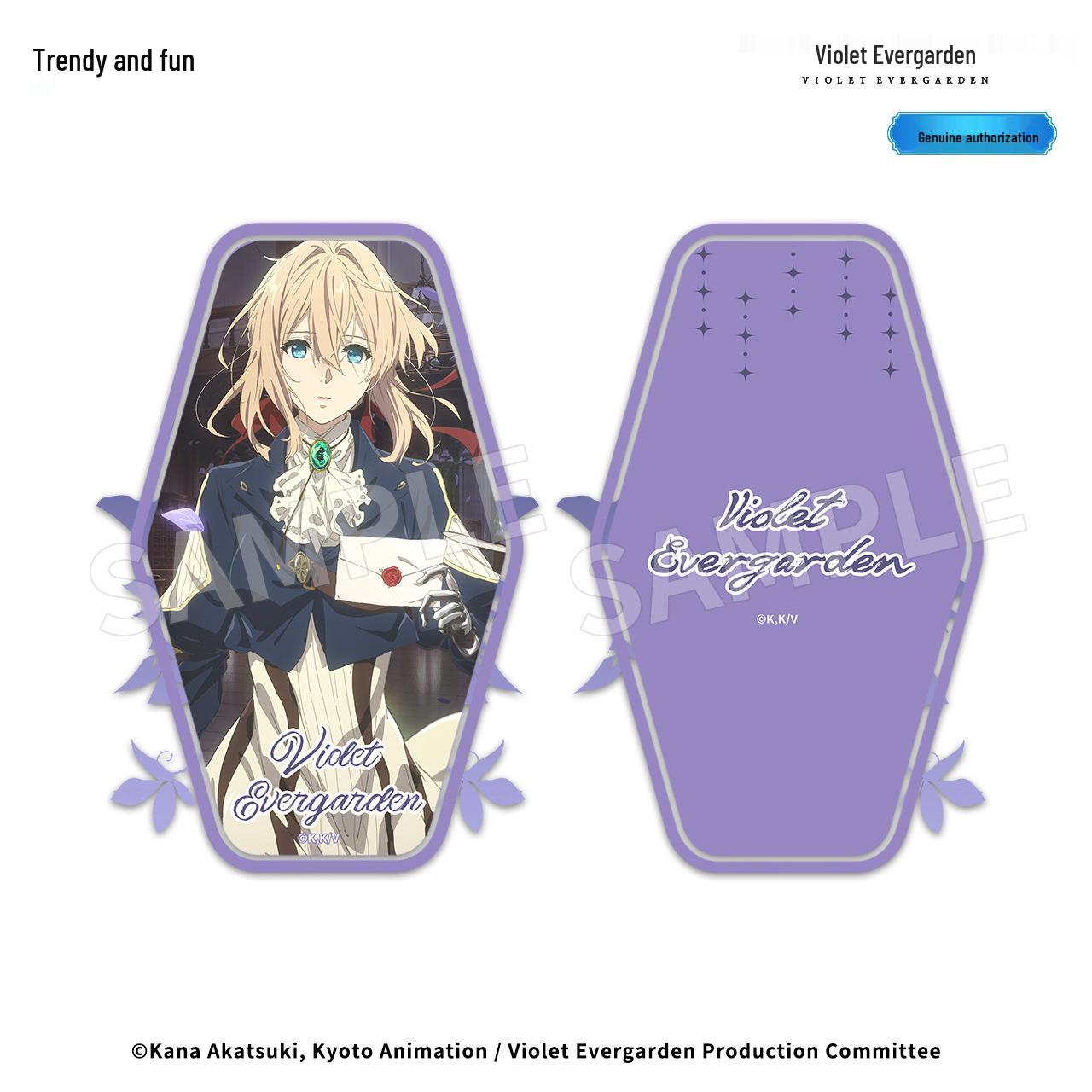 

Официальные брелоки и акриловые подставки Violet Evergarden от ChaokeWan