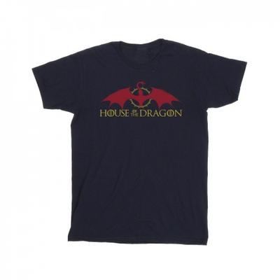 Game Of Thrones: House Of The Dragon Mens Dragon Logo T-Shirt