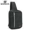 New men's breast bag business USB bag large capacity shoulder messenger bag casual outdoor men's bag