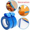 2/6/10Roll Home Security Masking Easy Removal Blue Multi-surface Construction Paint Tape 20M/Roll Wall Painting