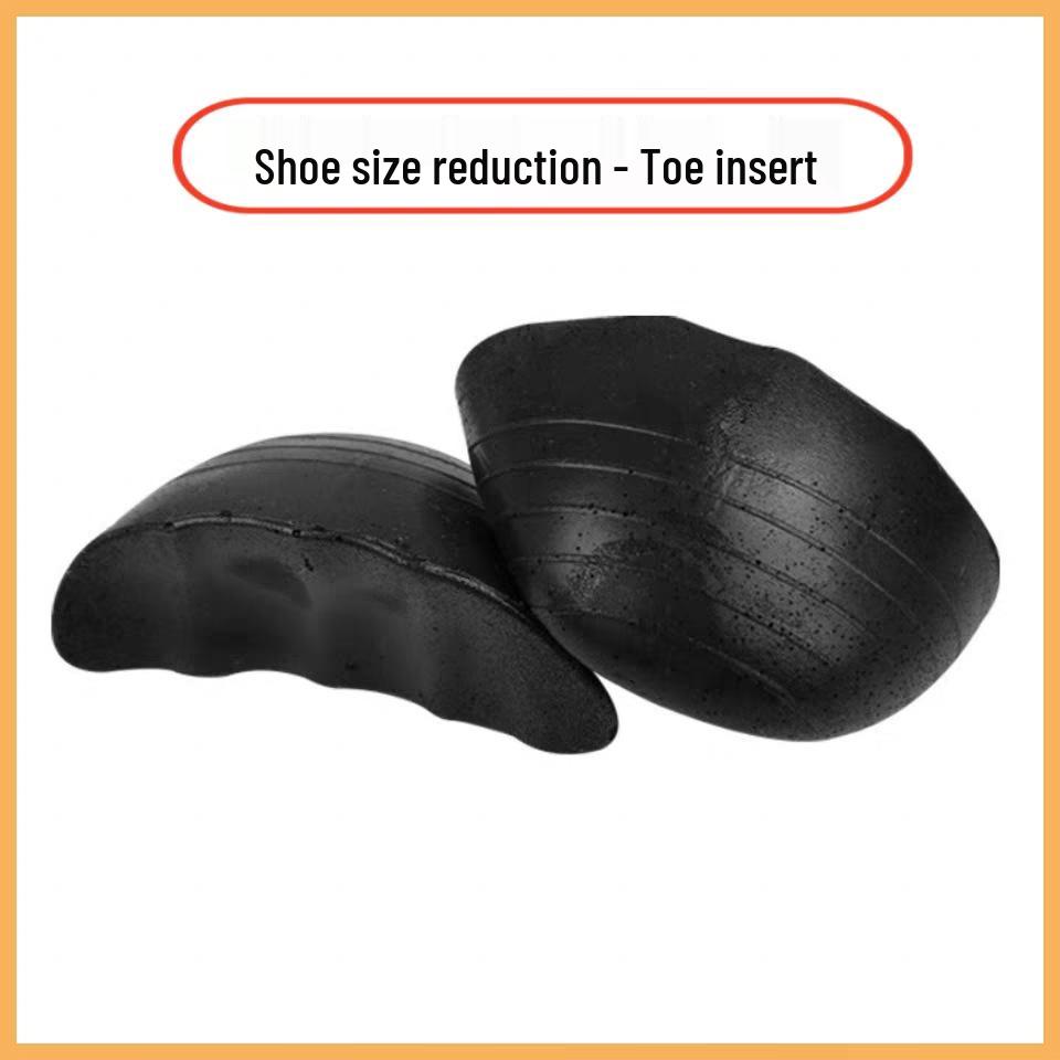 

Women s High Heel Leather Shoe Inserts: Anti-Slip, Anti-Pain Toe Converters for Loafers - One Size Fits All чёрный