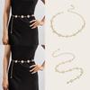 Summer Floral Metal Waist Chain Accessory For Womens Fashion