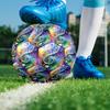 Piano Note Indoor Soccer Ball Size 5 Colorful All Ages Machine Stitched PVC Competition Ready Durable High-Bounce