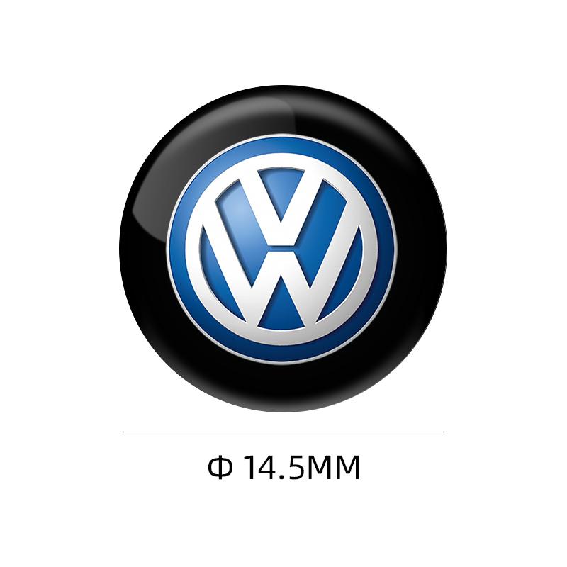 2026 Hot For VW VOLKSWAGEN Car Lock Stickers Keyhole Anti-blocking Protection Styling Stickers Interior For Volkswagen VW GOLF T